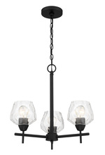  2173-66A - 3 LIGHT CHANDELIER