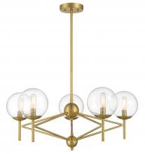  2795-695 - 5 LIGHT PENDANT FIXTURE IN METAL