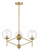  2796-695 - 3 LIGHT PENDANT FIXTURE IN METAL