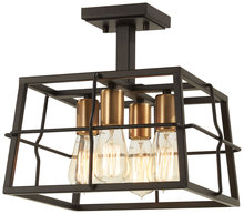  4769-416 - 4 LIGHT SEMI FLUSH