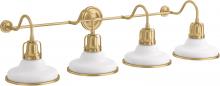  32288-SC04-WGL - HAUKSBEE™ 4 LIGHT DOUBLE BELL SCONCE