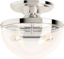  31764-FM02-SNL - Bellera 2-Light Flush Mount