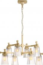  31759-CH08-2GL - Riff 35 in. Eight-Light Chandelier