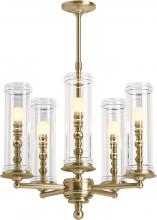  23347-CH05-BGL - DAMASK® 5 LIGHT CHANDELIER