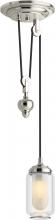  22654-PE01-SNL - ARTIFACTS® 1 LIGHT PENDANT - ADJUSTABLE