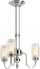  22657-CH03-SNL - ARTIFACTS® 3 LIGHT CHANDELIER - 3 CORDS