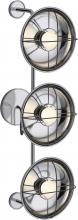  23665-SC03-CPL - MODERN FARM 3 LIGHT SCONCE