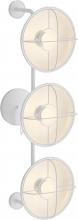  23665-SC03-WHL - MODERN FARM 3 LIGHT SCONCE