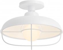  23670-FM01-WHL - MODERN FARM 1 LIGHT FLUSH MOUNT