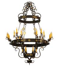  116669 - 72"W Santino 24 LT Chandelier