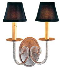  116865 - 13" Wide Squire 2 Light Wall Sconce