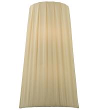  119129 - 9" Wide Channell Tapered & Pleated Wall Sconce