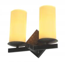  120217 - 12" Wide Dante 2 Light Wall Sconce