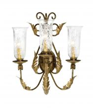  120226 - 21" Wide French Elegance 3 Light Wall Sconce