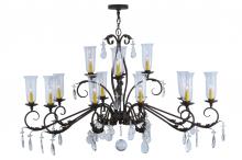  124143 - 62" Long Windsor 14 Light Oblong Chandelier