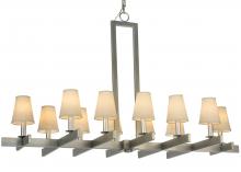  124453 - 48" Long Dante 12 Light Chandelier