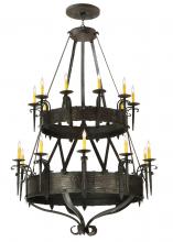  129518 - 45"W Costello 20 LT Two Tier Chandelier