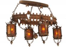  132229 - 58"L Valhalla 4 LT Oblong Chandelier