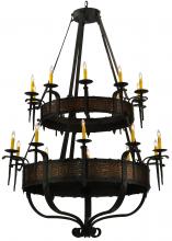  133745 - 48"W Costello 20 LT Two Tier Chandelier