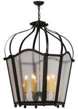  140825 - 32"W Citadel 6 Light Pendant