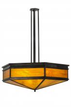  141558 - 45"W Davis Street Octagon Inverted Pendant