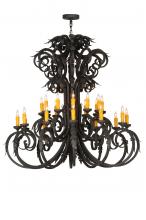  141577 - 50"W Serratina 24 LT Chandelier