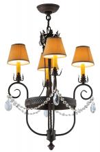  142451 - 19"W Antonia 4 LT Chandelier