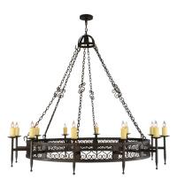  142552 - 72"W Toscano 12 LT Chandelier