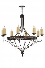  160814 - 48" Wide Bottini 8 Light Chandelier