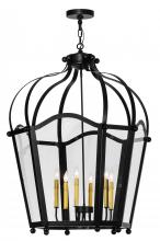  147232 - 32"W Citadel 6 Light Pendant