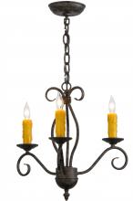  148750 - 18"W Sienna 3 LT Chandelier