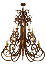  150518 - 48" Wide Serratina Chandelier