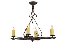  151378 - 28"L Elianna 4 LT Chandelier