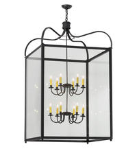  152580 - 32"Sq Rennes 12 LT Pendant