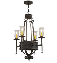  156470 - 24" Wide Lorenzo 4 Light Chandelier