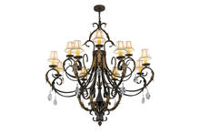  169781 - 54"W Ingrid 12 LT Chandelier