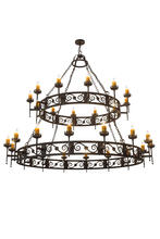  174181 - 84"W Majella 28 LT Two Tier Chandelier