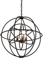  174579 - 30"W Atom Enerjisi 6 LT Chandelier