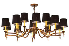  175881 - 52"W Toby 15 LT Chandelier