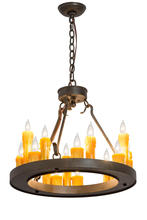  178029 - 21"W Deina 18 LT Chandelier