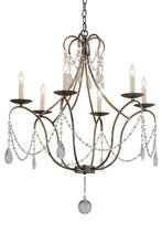  182544 - 31"W Kaitlynn 4 LT Chandelier