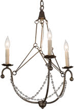  182545 - 22"W Kaitlynn 3 LT Chandelier