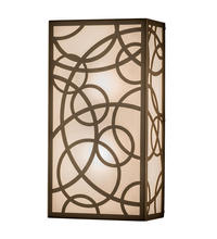  197402 - 9" Wide Fizz Deco Wall Sconce