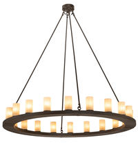  211438 - 60" Wide Loxley 20 Light Chandelier