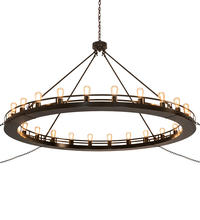  211565 - 72" Wide Barbury 24 Light Chandelier