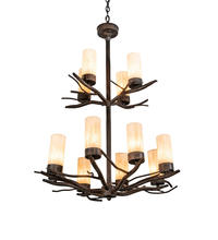  212303 - 30" Wide Winter Solstice 12 Light Chandelier