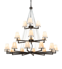  214042 - 54" Wide St Lawrence 21 Light Chandelier