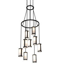  215598 - 35" Wide Cartier 9 Light Chandelier