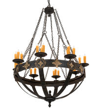  217377 - 60" Wide Neapolis 24 Light Chandelier