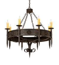  218662 - 42" Wide Calandra 8 Light Chandelier